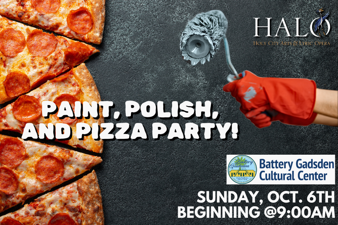 Paint, Polish, Pizza